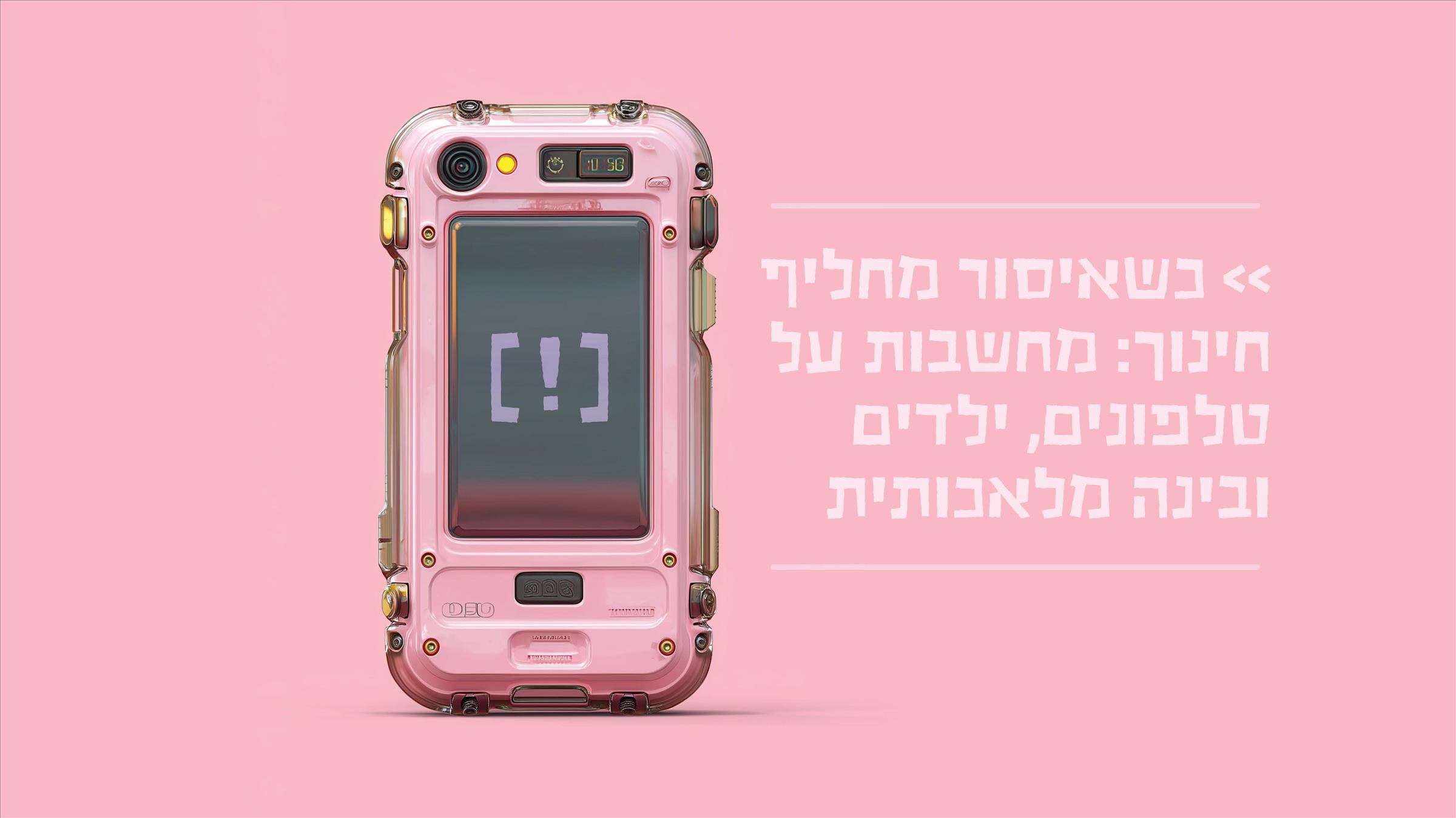 כשאיסור מחליף חינוך: מחשבות על טלפונים