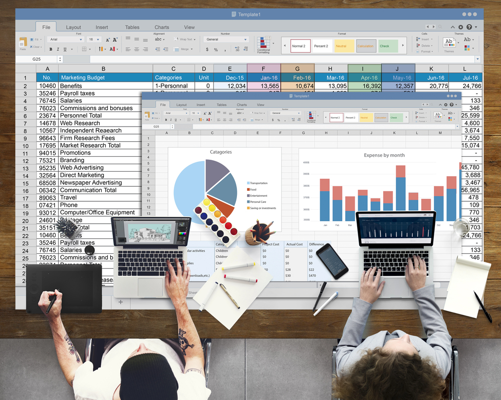 טבלה אקסל מחשב 2