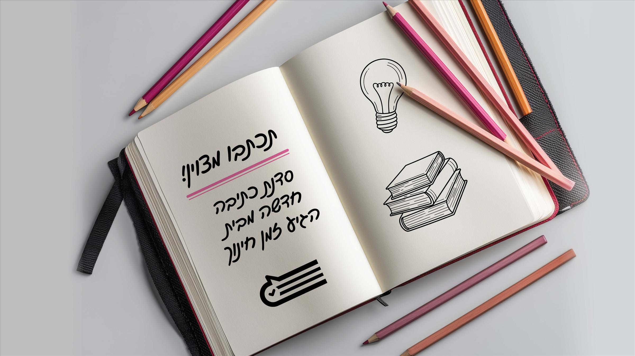 תכתבו מצוין! סדנת כתיבה חדשה מבית הגיע זמן חינוך&nbsp;