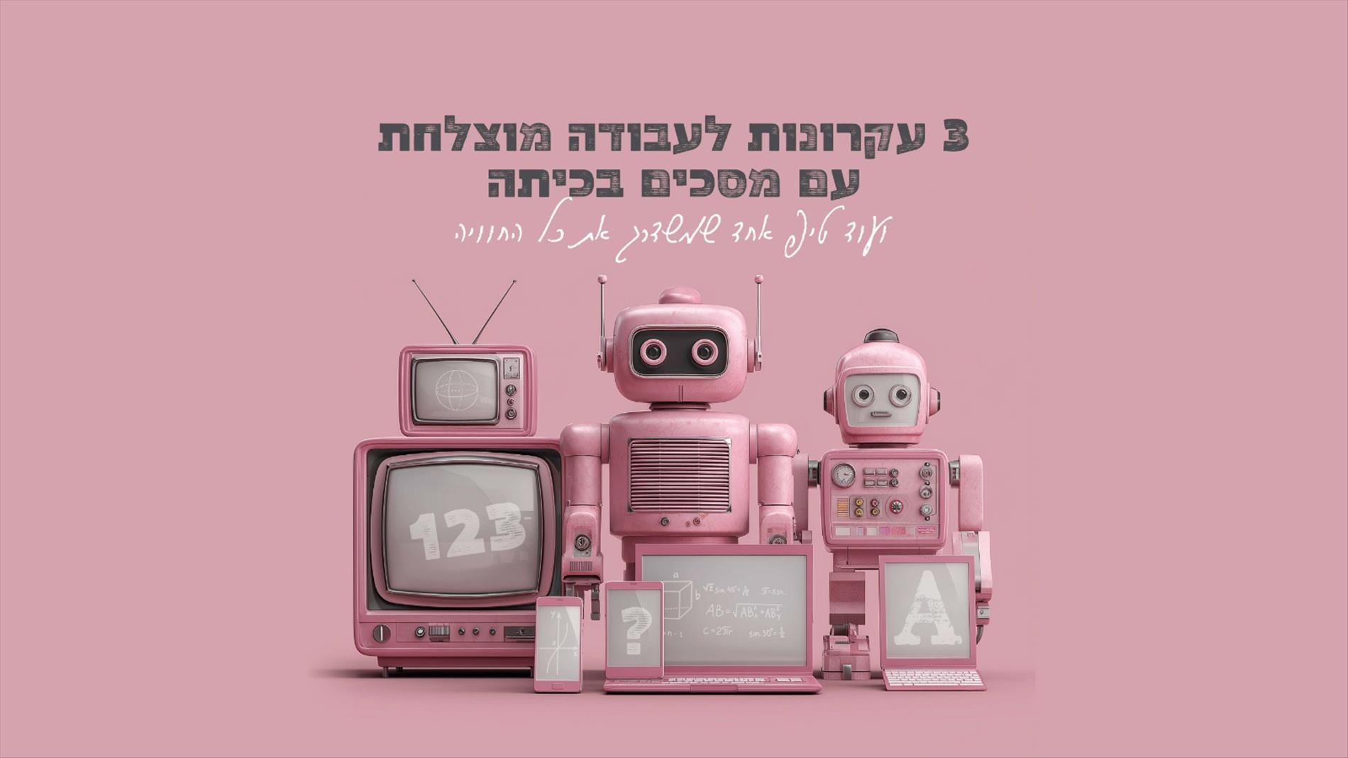 3 עקרונות לעבודה מוצלחת עם מסכים בכיתה ועוד טיפ אחד שמשדרג את כל החוויה